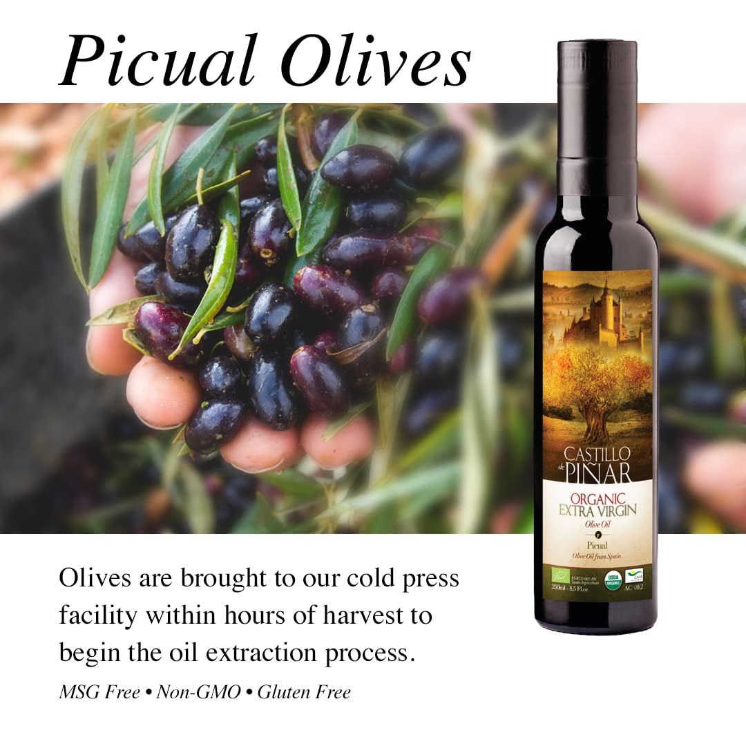 Castillo de Pinar First Cold Pressed ORG Extra Virgin Olive Oil Picual Single-Variety 500ml