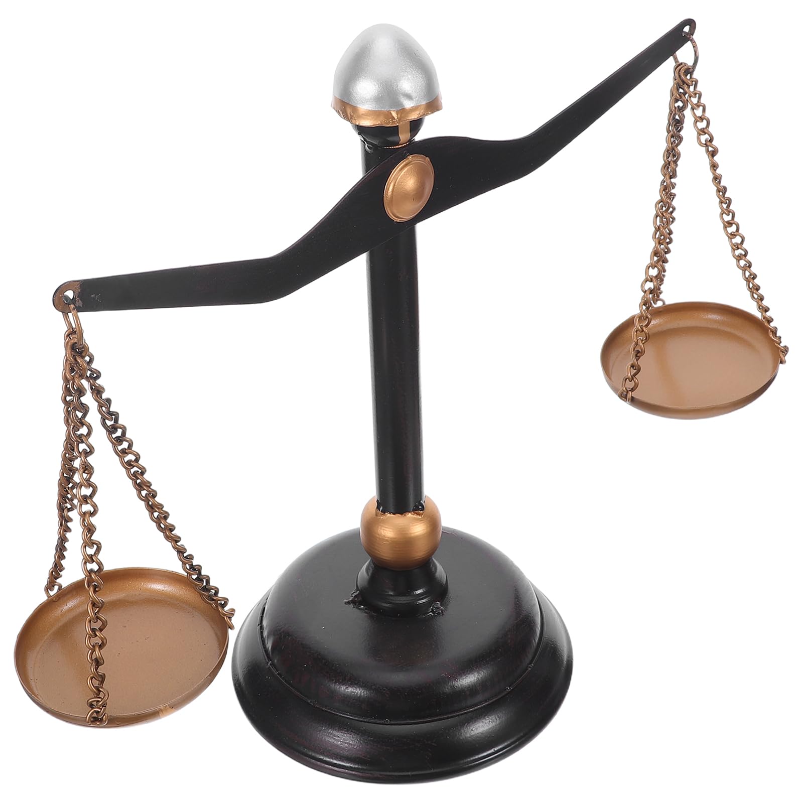Balance décorative de bureau en fer Toyvian pour cabinet d'avocat