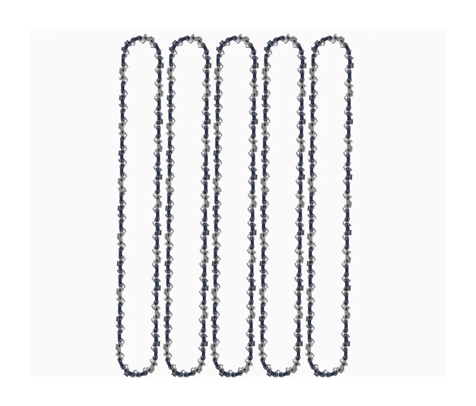 Hoja de sierra de cadena de 14 pulgadas, barra guía de cadena de 3/8" LP, 0,050", sierra eléctrica, 50 eslabones de transmisión, sierra de carga for cortar madera(10pcs 14-inch Chain)