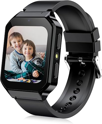 Reloj inteligente para niños de 3 a 12 años y niñas, 26 juegos de rompecabezas, reloj inteligente con cámara, podómetro, cronómetro, reproductor de