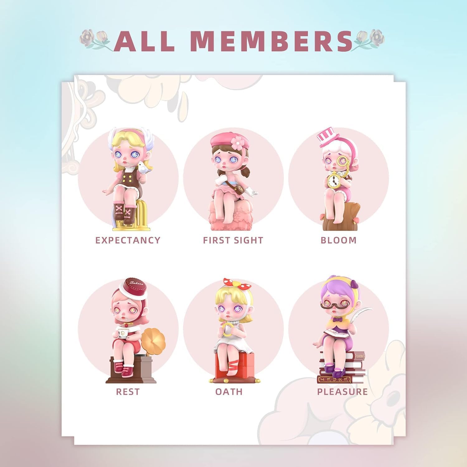 Aven Rabbit Laura A Midsummer Night's Dream Series Blind Box 1PC Figures Action Cute Collectibles Toys Mystery Box Random Design Toy Birthday Gifts Christmas image 3