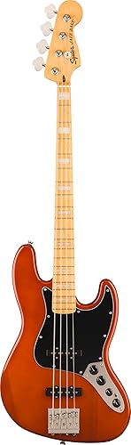 Classic Vibe Active '70s Jazz Bass, Maple Fingerboard, Black Pickguard, Mocha
