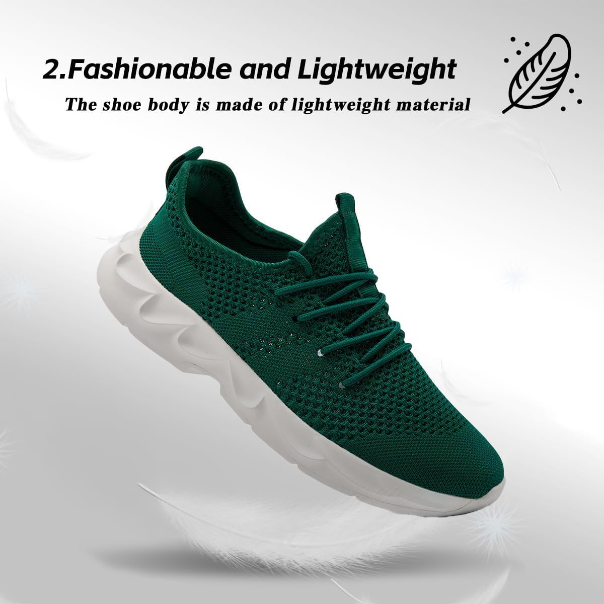DLWKIPV Men Running Shoes Men's Tennis Shoes Lightweight Breathable Fashion Sneakers Non Slip Workout Gym Shoes for Running