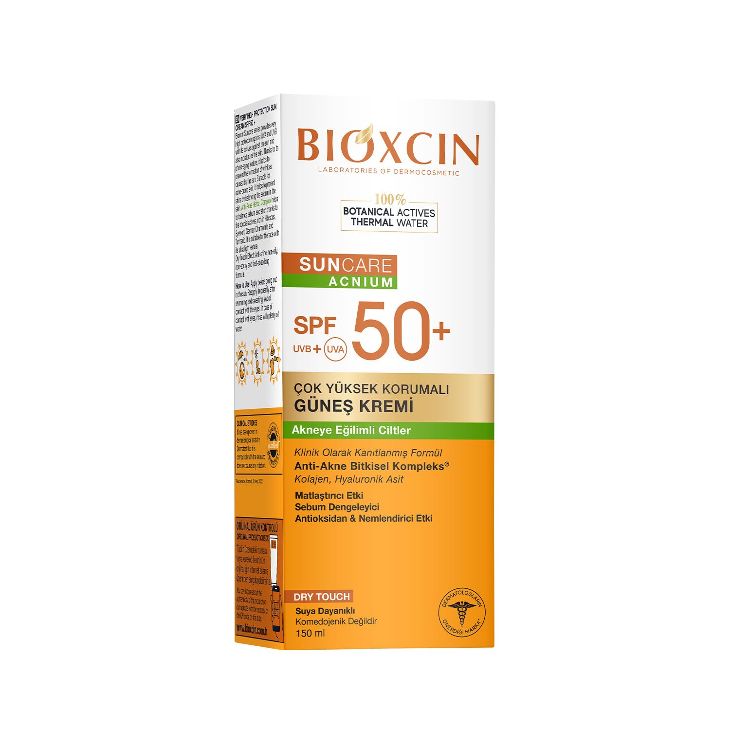 Bioxcin Sun Akneye Eğilimli Cilt Güneş Kremi SPF50+ 150 ML