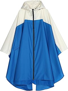 Surwin Poncho Waterproof, 1 Pack Reusable Rain Poncho, Portable Waterproof Poncho, Rain Poncho Adult Children Waterproof, Raincoat for Hiking Camping, Outdoor, Travel