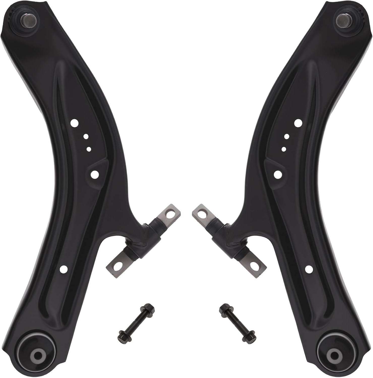 KEYOOG 2Pc Set K623110 K623111 Front Lower Control Arm and Ball Joint Assembly Fit for Ni-ssan 2014-2020 Rogue (2 Row Seating),17-22 Rogue Sport/Qashqai (S and SV) (OE# 545014BD0A 545004BD0A)