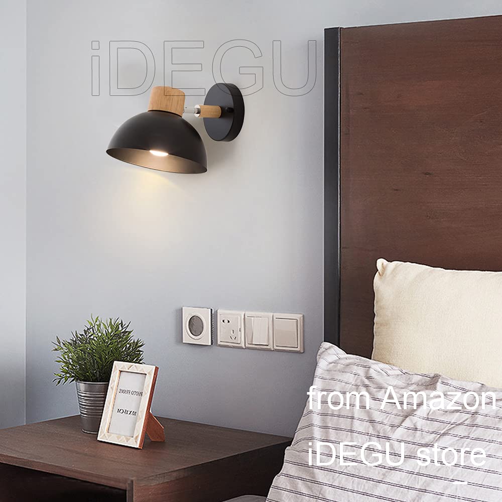 iDEGU Retro vintage wandlamp E27 industriële plafondlamp