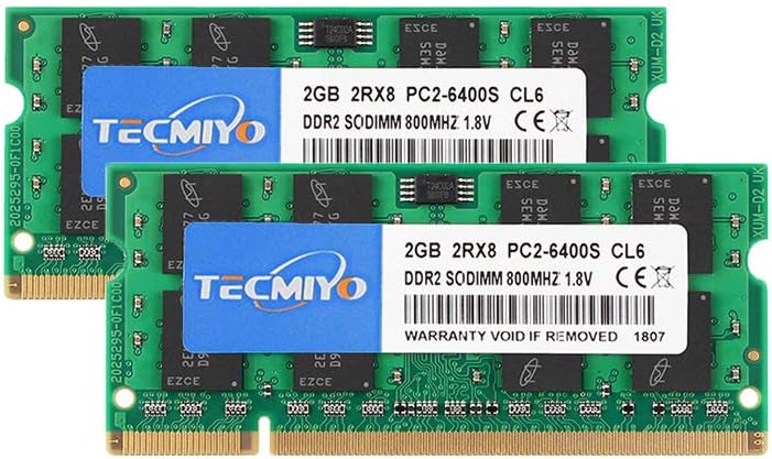 4GB (2 X 2GB) DDR2 800MHz PC2-6400 240-PIN ECC Fully BUFFERED DIMM