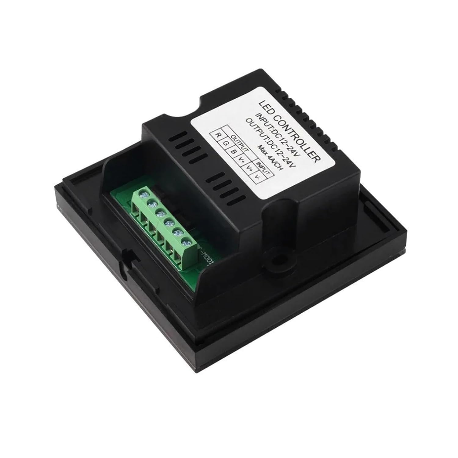 Type 86 Wall Switch Touch Screen Controller RGB LED Light Strip Controller dimmer DC12V-24V