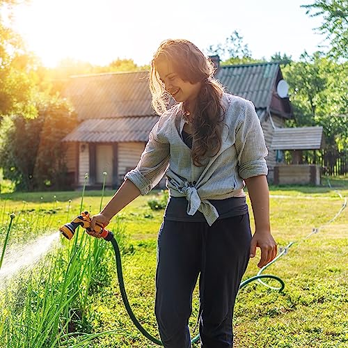 Relaxdays Garden Hose Guide, Set of 5, Ground Spike, Plastic, Discreet, Support, Practical, HxWxD: 26x10x3.5 cm, Grey - Image 3