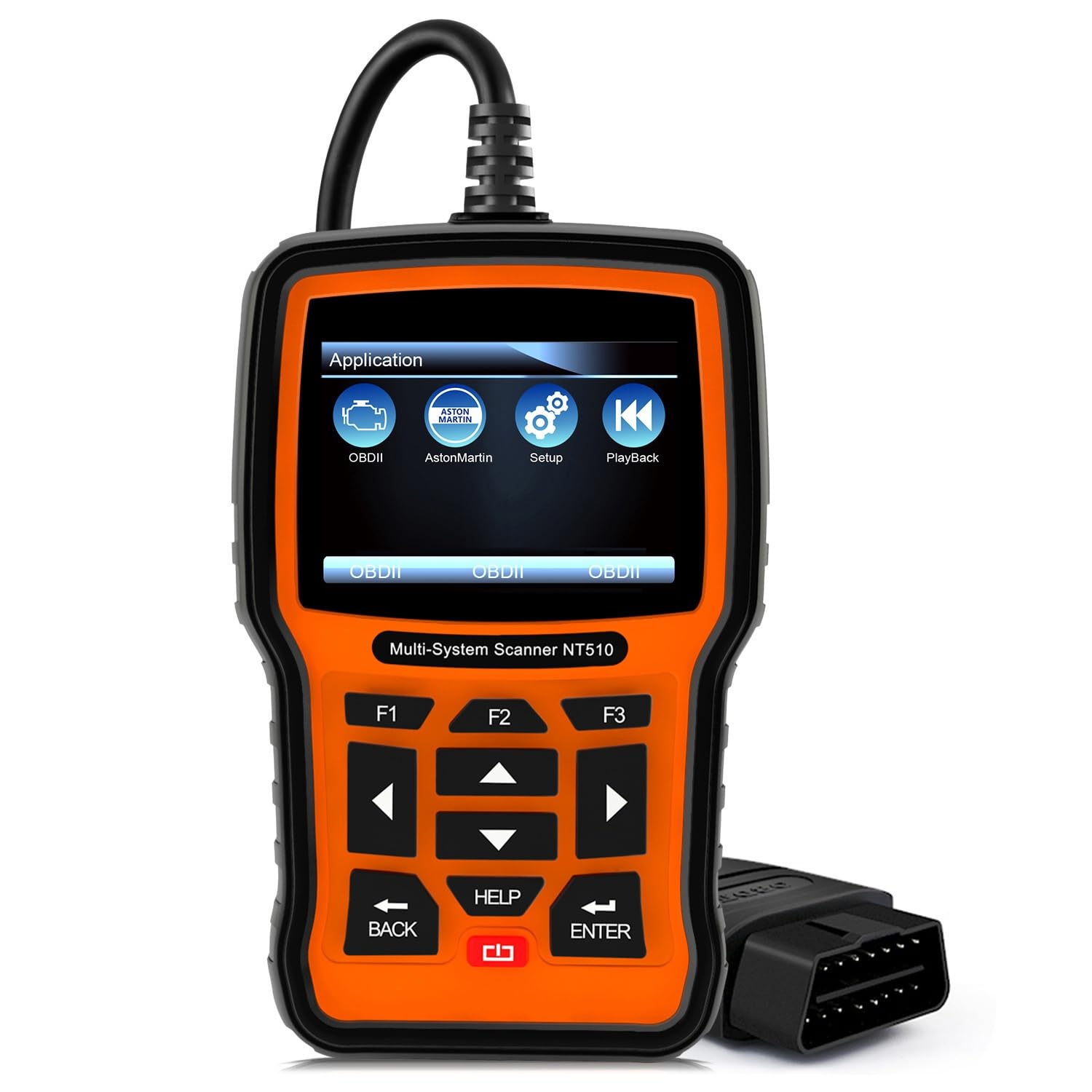 NT510 - Escáner de diagnóstico OBD2 compatible con BMW, ABS SRS D.PF, TPMS, OBD2, escáner automotriz, control bidireccional