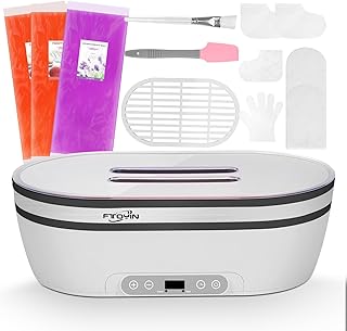 FTOYIN 4500ML Paraffin Wax Machine for Hand and Feet，Paraffin Wax Warmer with 3 Pack Lavender Wax (2.98lbs)，Paraffin Bath for Smooth and Soft Skin, Quick Heat Relieves Arthritis Pain