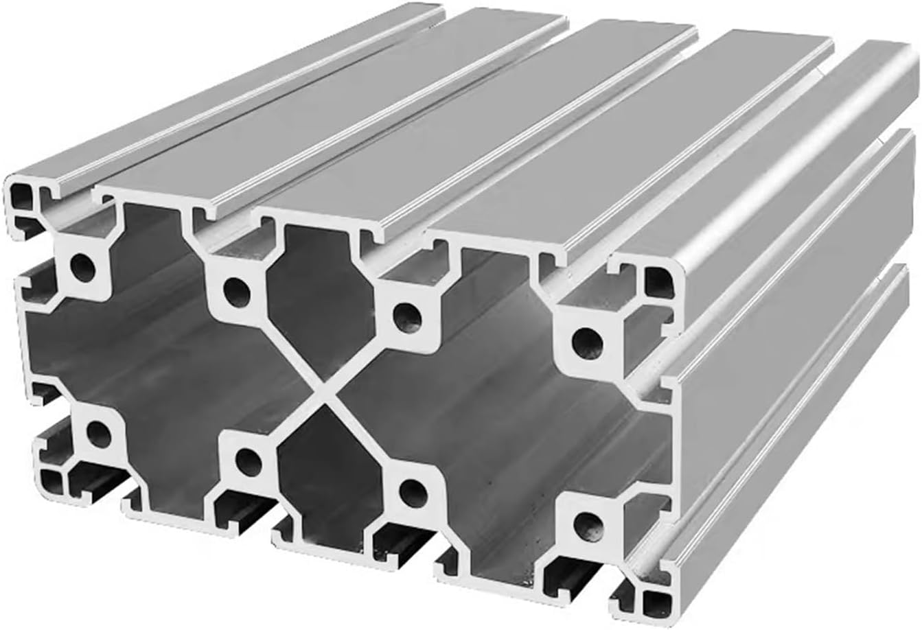 80160 Aluminum Profile European Standard Anodized Linear Guide Aluminum Extrusion 400mm - 2500mm(600mm)