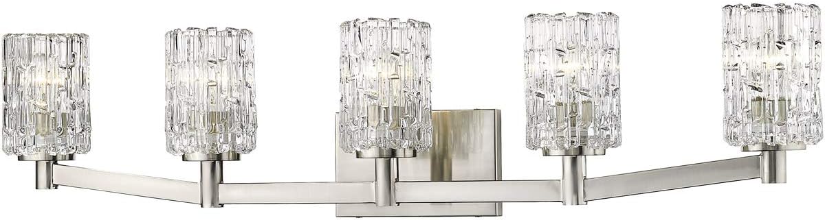 Z-Lite 5 Light Vanity 1931-5V-BN, Clear