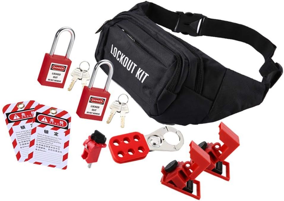 ロックアウトタグアウトキットコンビネーションバッグ