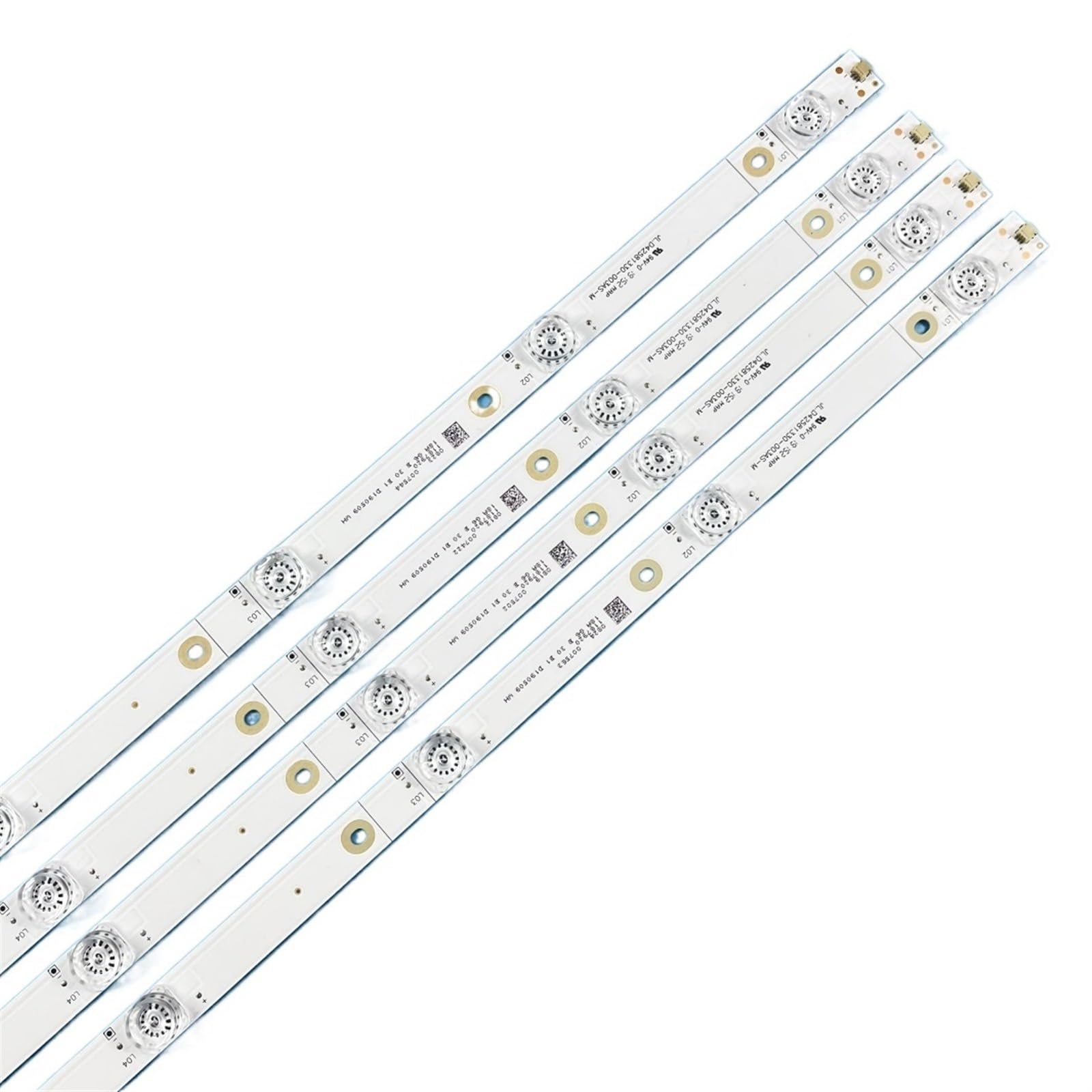 Striscia di retroilluminazione a LED Compatibile for TV da 43 Pollici TH-43FX500C Th-43fx520c JL.D42581330-003AS-M 43H6E H43A6100 43H6080E 43RGE JHD425S1U51-T0 (Color : 20 Pieces)