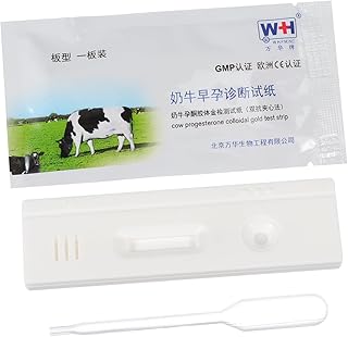 HEALLILY 3 Pcs Pregnant Tester Horse Pregnancy Test Strip Livestock Pregnancy Test Strip Livestock Testing Paper Cow Progesterone Colloidal Test Paper Farm Animal Supply Farm Accessory Sow