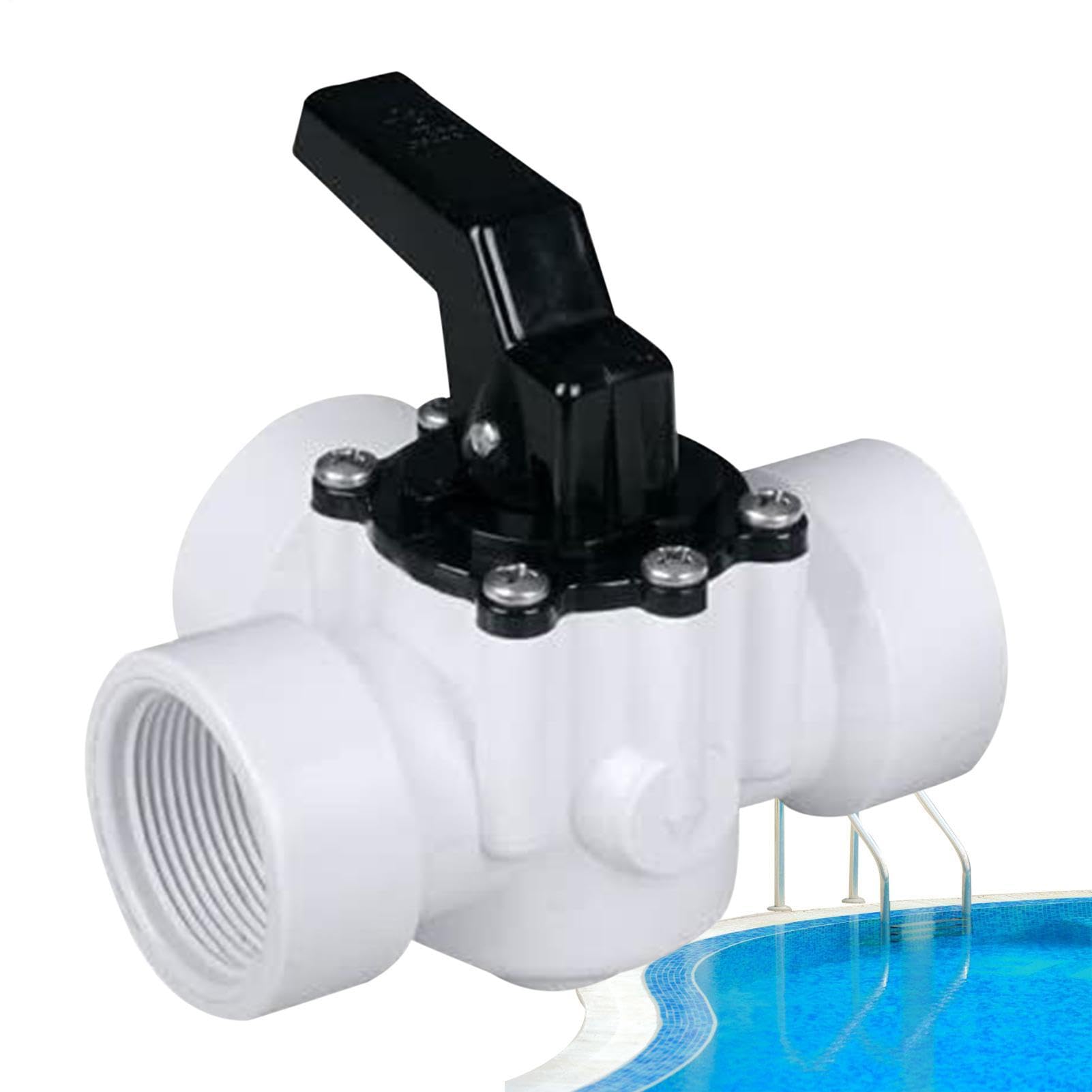 Valvola deviatore, valvola per piscina, deviatore, tubo della valvola