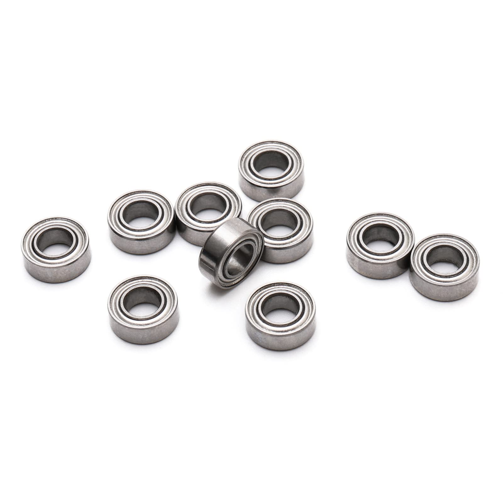Pxyelec 10Pack kugellager, MR84ZZ L- 840ZZ Skateboard Bearings Kugellager 4mm x 8mm x 3mm Shielded Miniatur Rillenkugellager für Skateboard Roller
