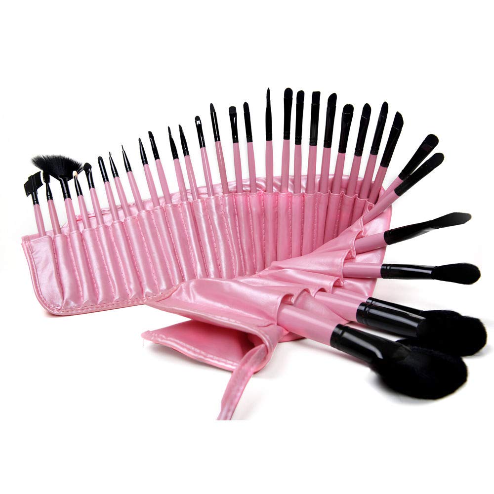 DRQ Makeup Brushes,32 Pieces Professional Cosmetics Make up Brush Set With Case