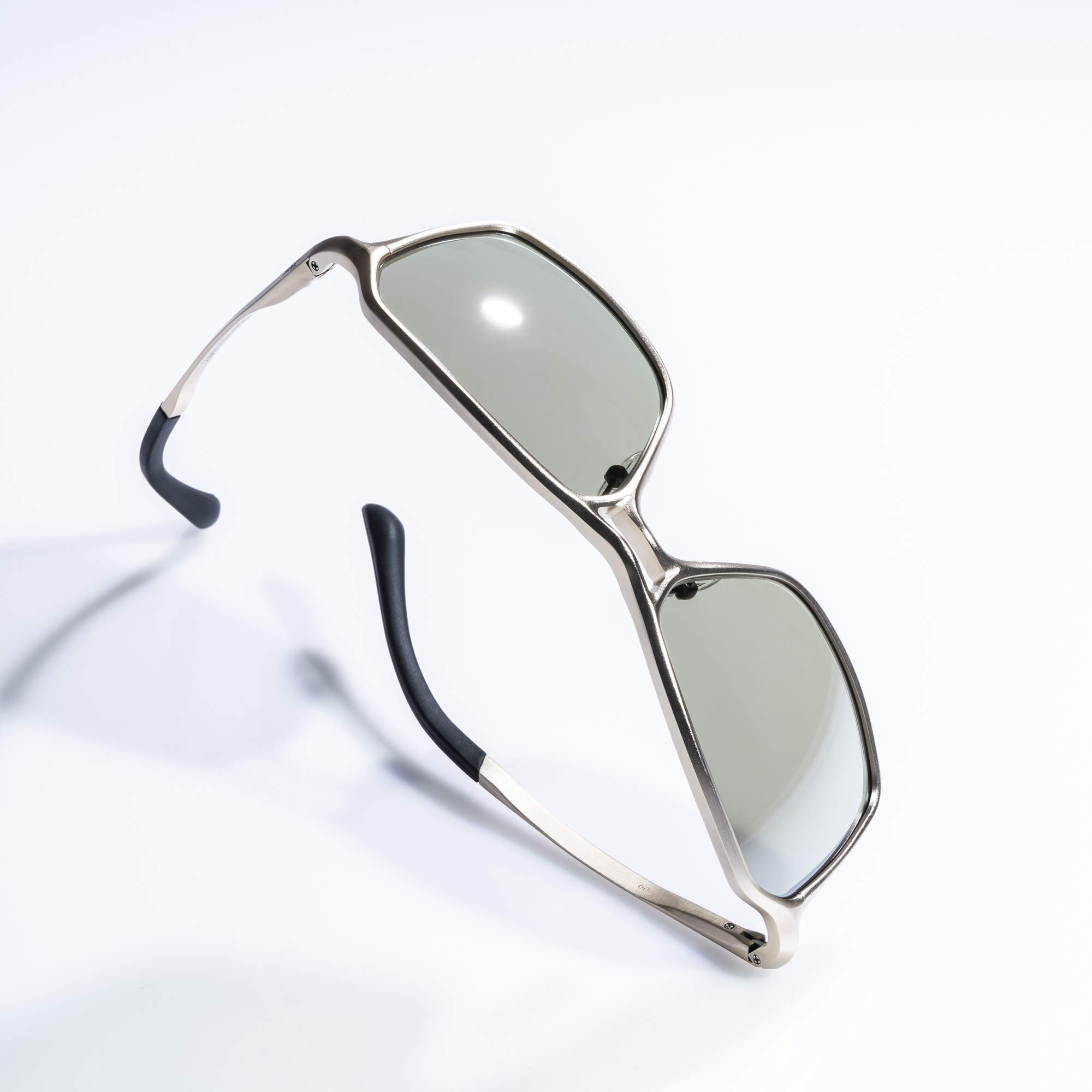 早い者勝ち特価　ゼクー　ヴェガ Amazon | Zeque(ゼクー) 偏光サングラス VEGA(ヴェガ) F-1821 シルバー