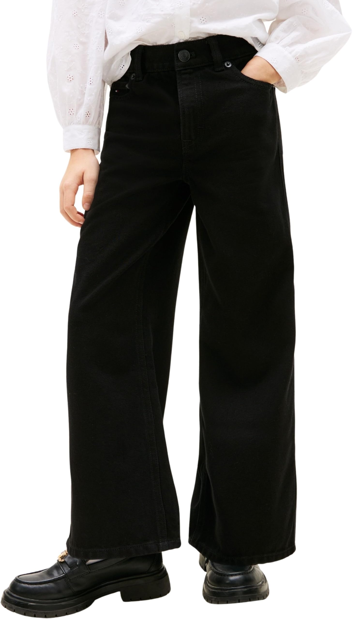Tommy Hilfiger Mädchen Jeans Mabel Black Kg0kg09527