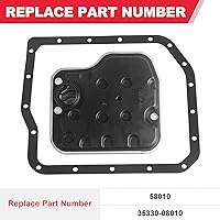 Vista 2 de Filtro de transmisión automática con kit de juntas para transmisión U250E U151E U151F - Toyota Lexus Camry Highlander RAV4 Sienna Avalon ES330 RX330