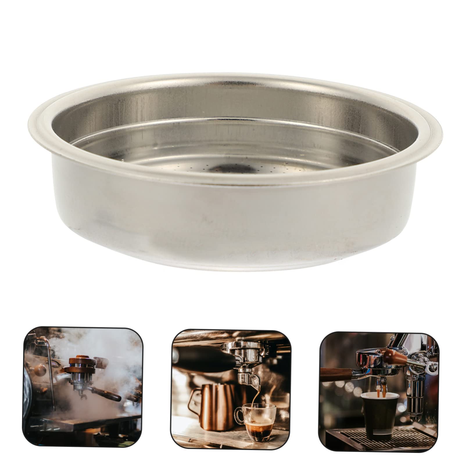 Uonlytech 5pièces Filtre à Café Réutilisable Filtre à Pression Pour Machine à Café Accessoire Pratique Pour Meilleur