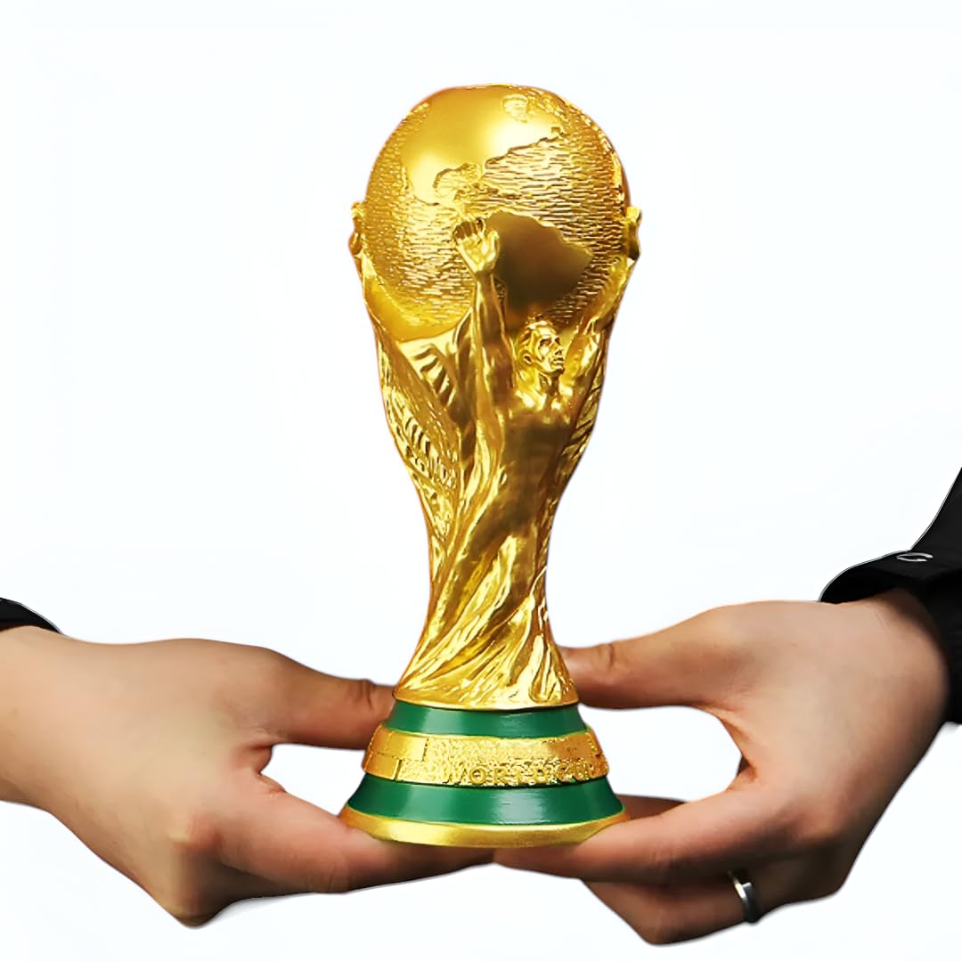 Trophy Replica, 21 cm | Gold Finish, Resin Material-picture-16