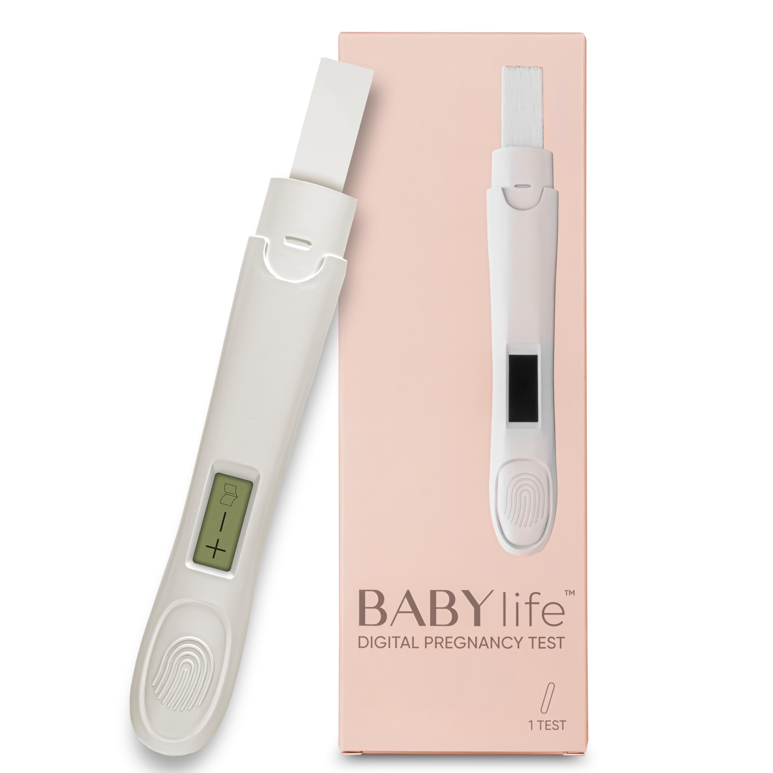 Baby Life Digital Pregnancy Test - Urine Sample Detection Technology Keep Your Result Fast and Accurate -[1 Count]