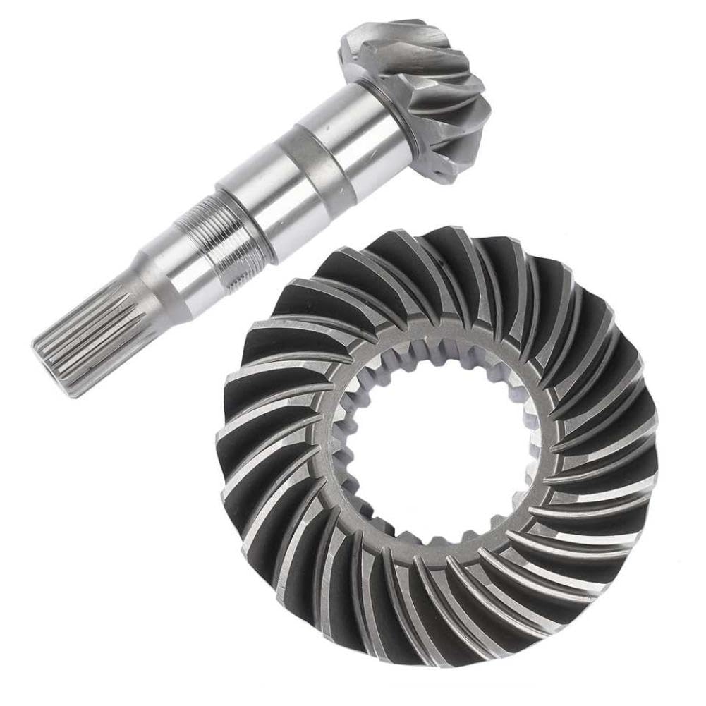 Ring Gear and Pinion Compatible with Automotive Motorcycle Parts M5660 M6040 M6040DTC M6040HDC M6040HDNB for Part Number 3C05142300