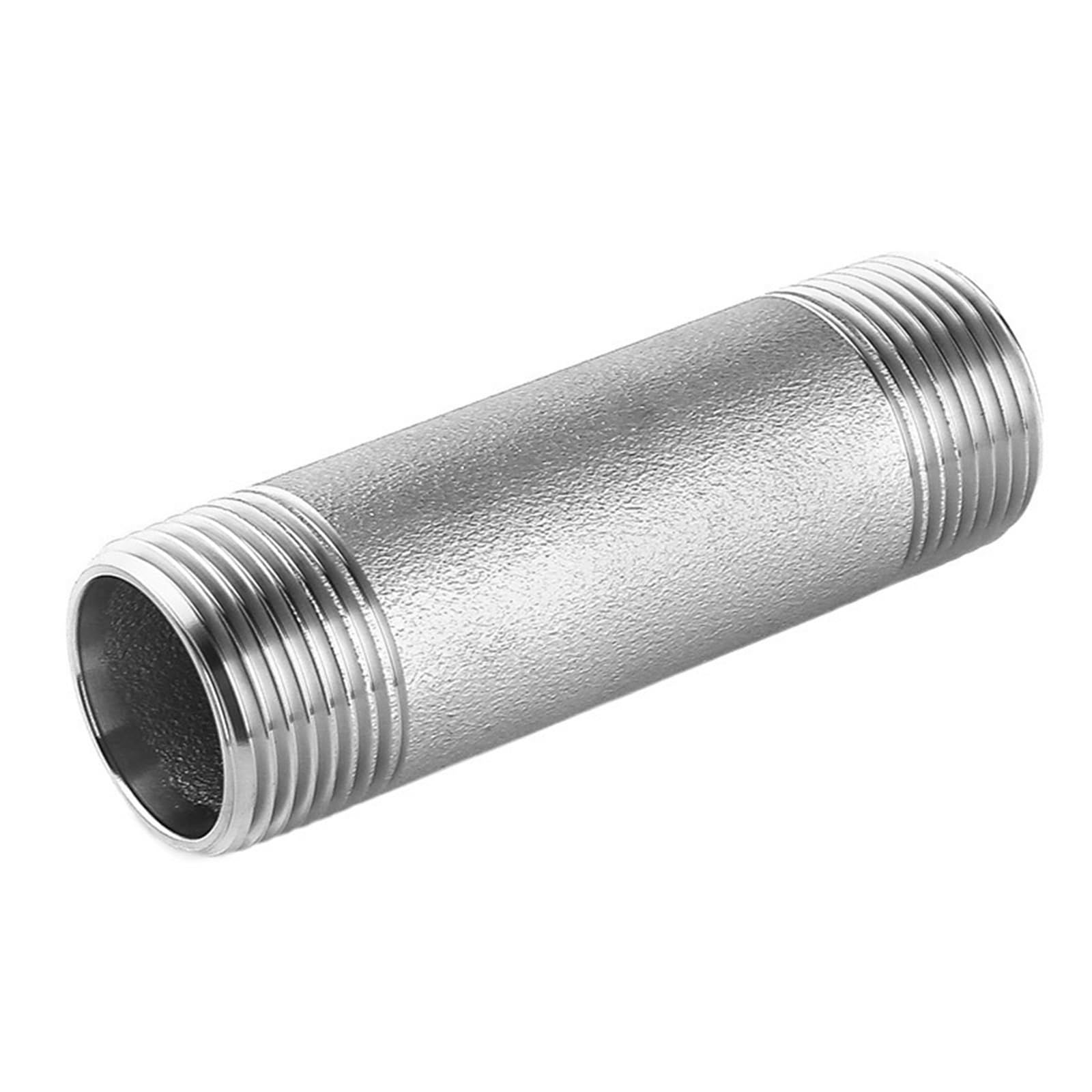 El varón de las instalaciones de tuberías del acero inoxidable 304/316L del NPT roscó 100m m de largo 1/8" a 4" 64kg(Npt 4 Inch 316l 100mm Long 1pcs)