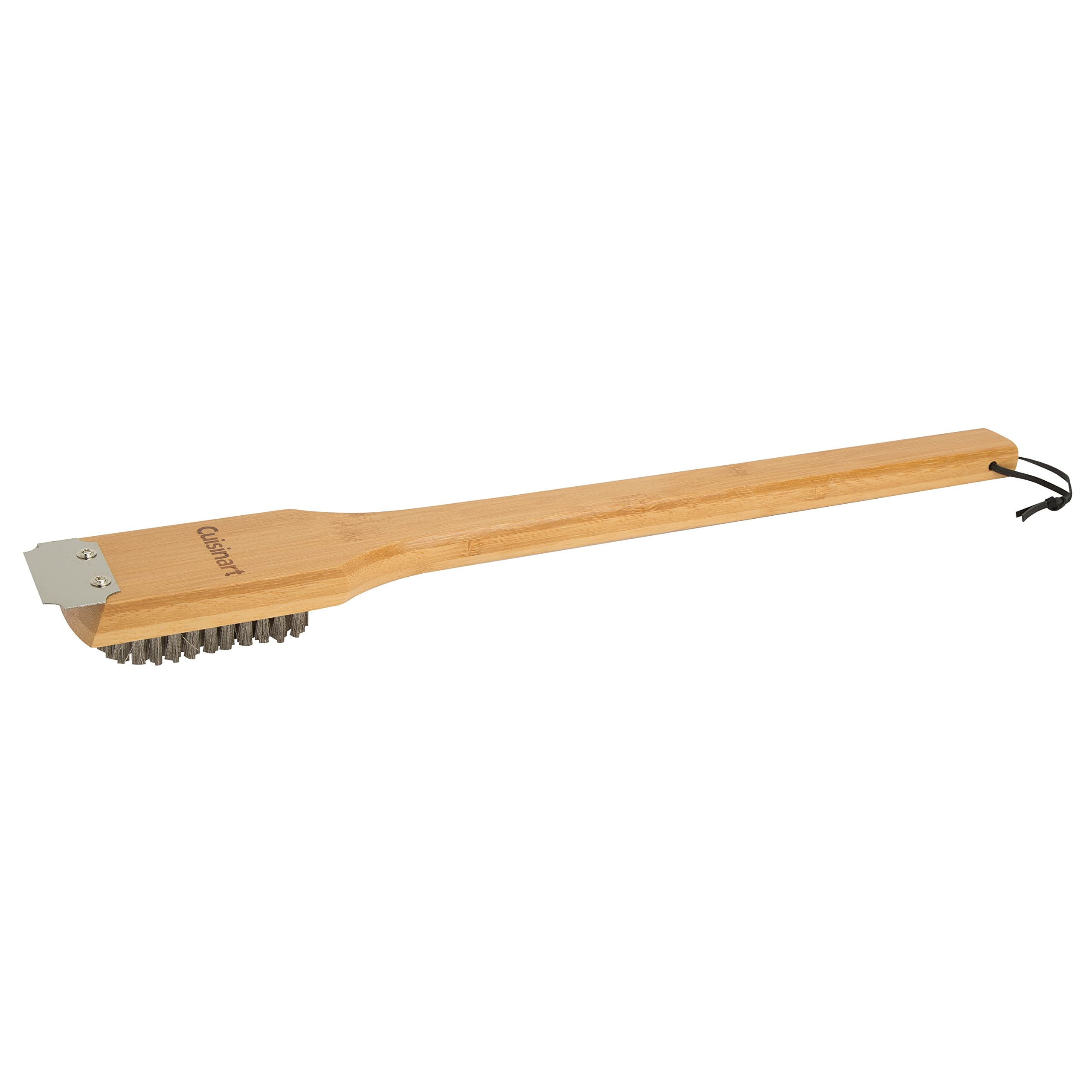 Cuisinart CGWM-059 Bambus-Grillbürste mit Edelstahl-Bürstenkopf, 45,7 cm