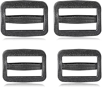 Plastic Ladder Lock Slider Buckles - 20mm, 25mm, 38mm, 50mm For Backpack Straps