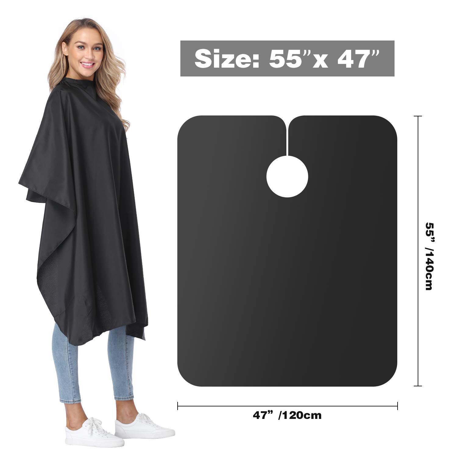Capas de corte de pelo