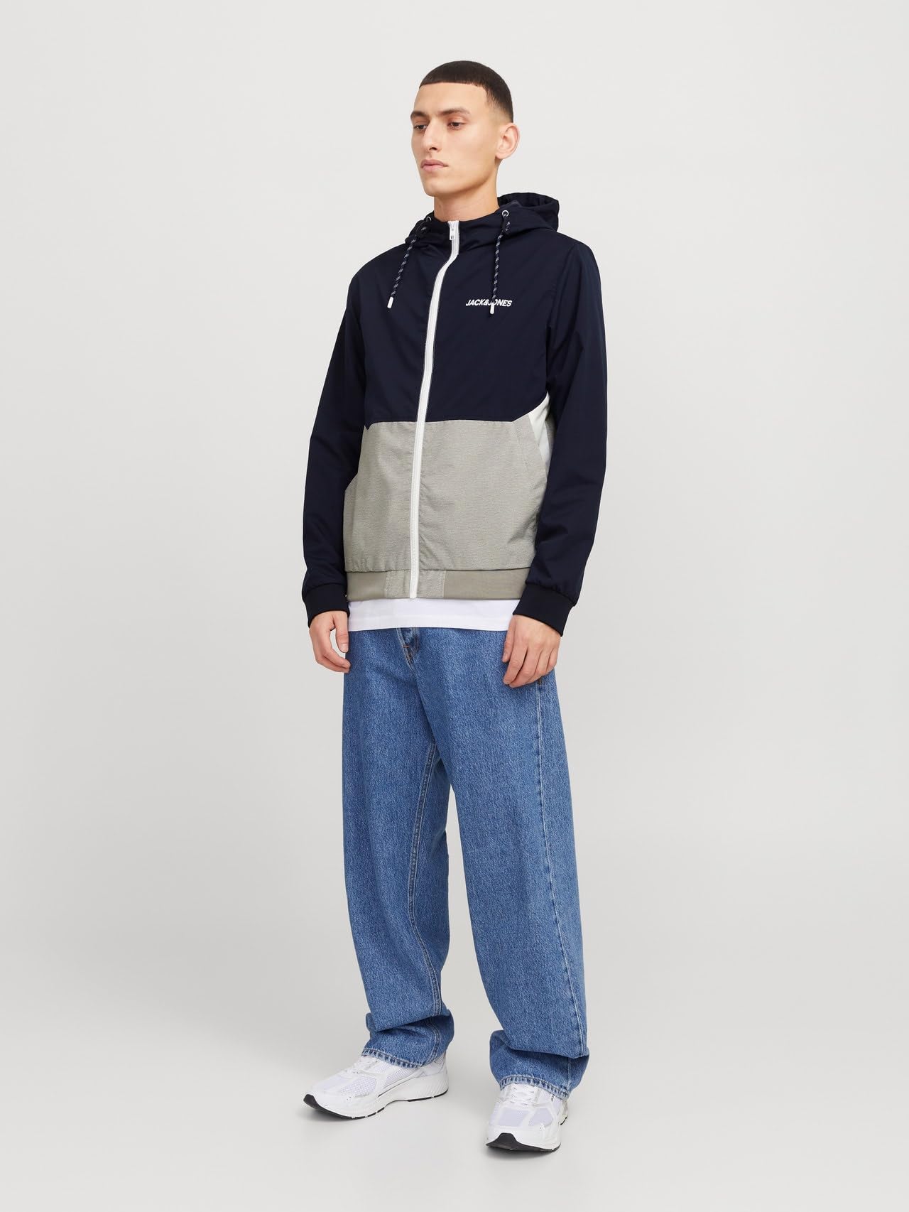 JACK & JONES Jjerush Bomber Noos À Capuche Veste courte Homme (lot de 1)