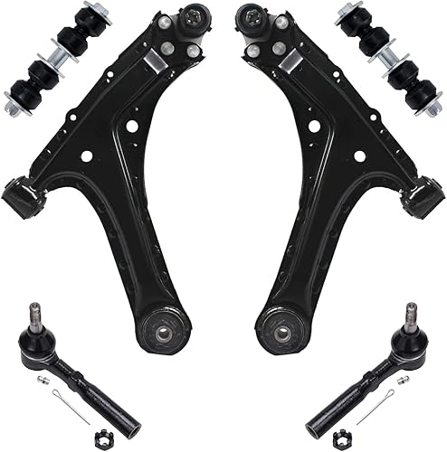 Miniatura 35 de Detroit Axle - Kit de brazos de control AWD para cargador Chrysler 300 Dodge Challenger Magnum, 2 brazos de control superiores delanteros con rótula