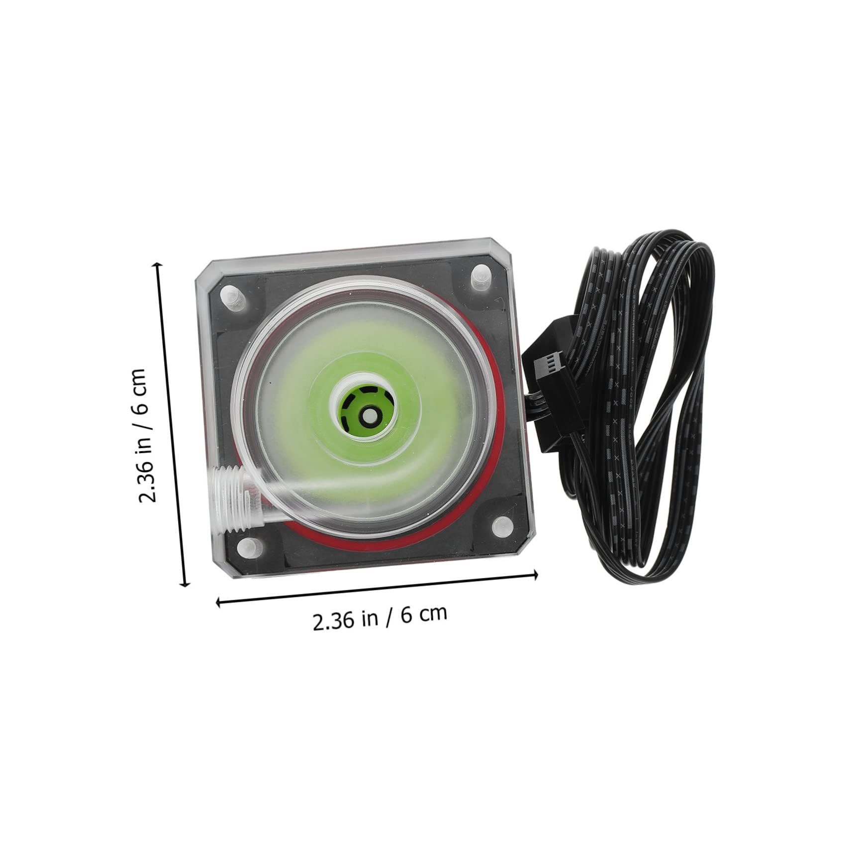 Kit de Refrigeración Líquida para PC con Bomba de Agua Flujo Mejorado Ruido Compatible con Sistemas de Enfriamiento por Agua para Ordenador