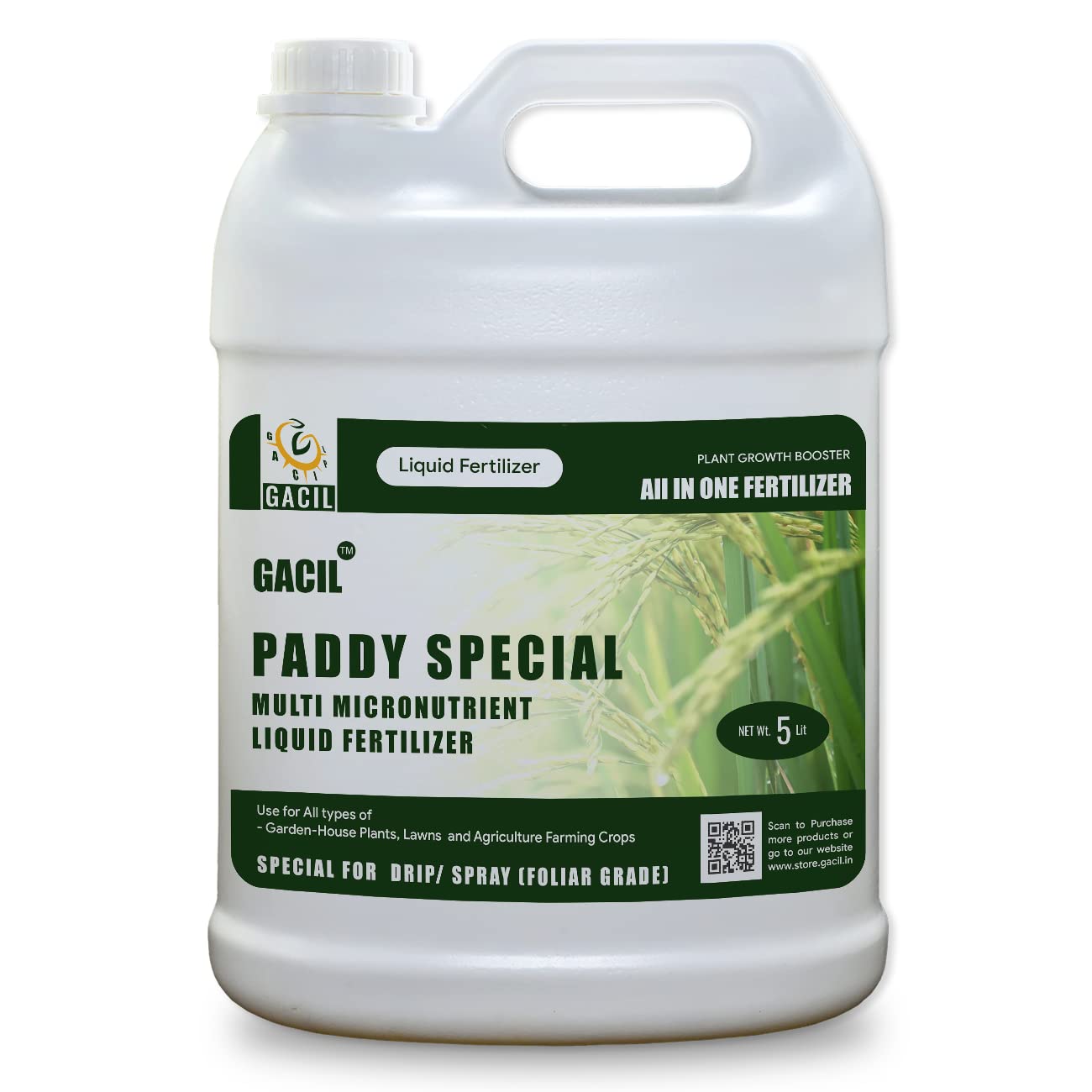 GACIL® Paddy Special Liquid Micronutrient Mixture Fertilizer For Faster Growth Of Crops 5 L (B0BJ33JCY1) Amazon Price History, Amazon Price Tracker