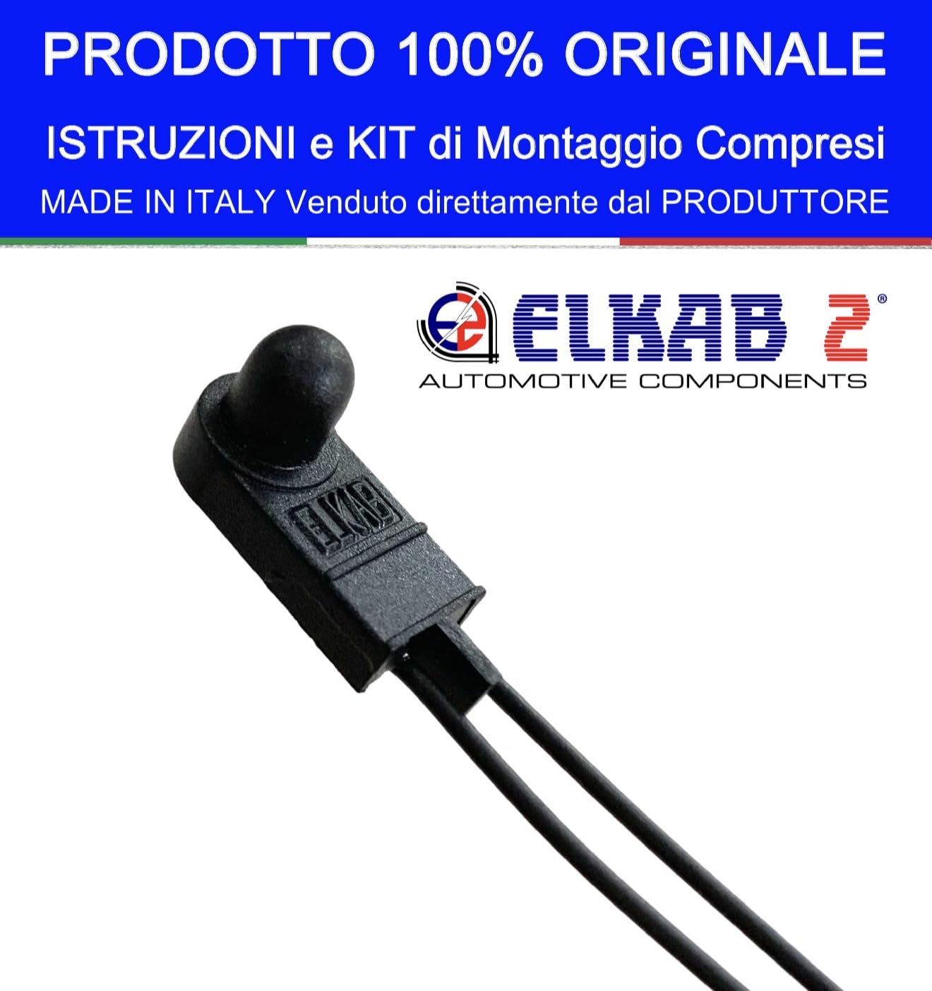 Sensore Rilevatore Temperatura Esterna Jeap Renegade e Fiat 500X ORIGINALE ELKAB 2 Sonda Specchio Clima Aria Esterno
