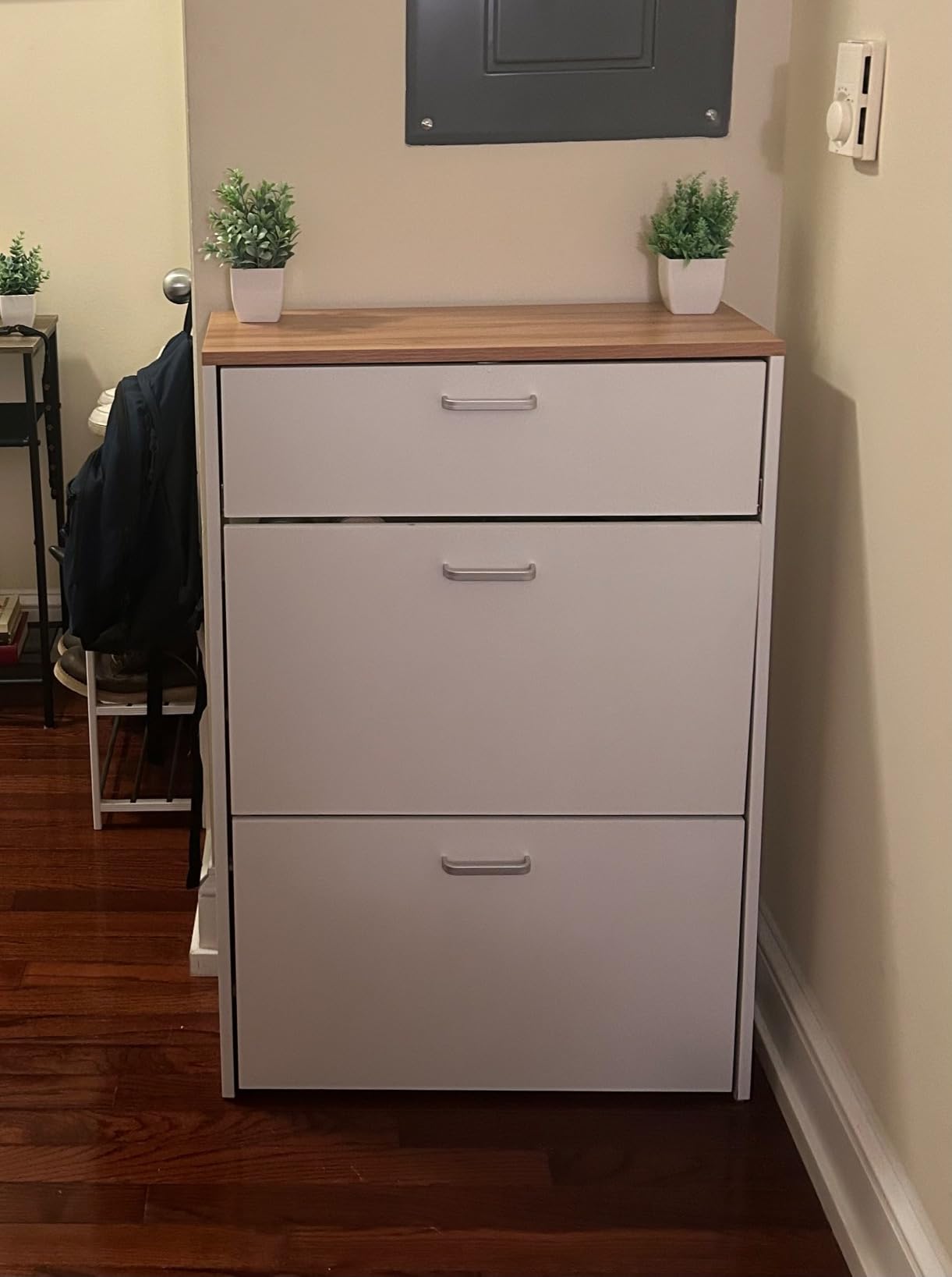 Customer photo of shoe cabinet