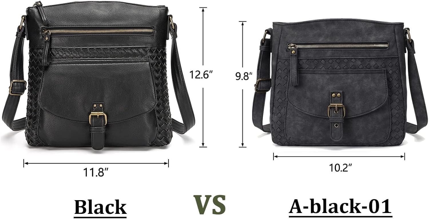 KouLi Buir Crossbody Purses for Women - PU Leather Shoulder Handbags Sling Bag Crossboby Bags Medium Multi Pockets - Image 8