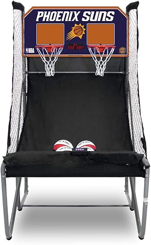Miniatura 27 de Pop-A-Shot - Home Dual Shot Arcade Basketball Game with NBA Graphics l Sensor Scoring l 16 Game Modes l 7 Balls l Foldable Storage l for All NBA Fans
