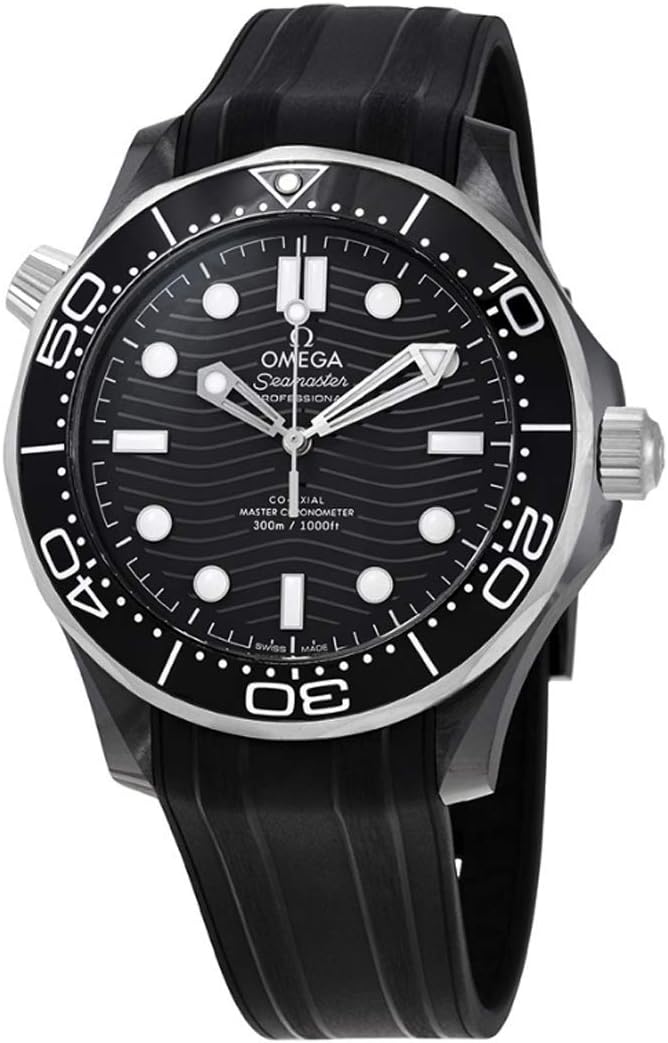 Omega Automatic Chronometer Black Dial Watch