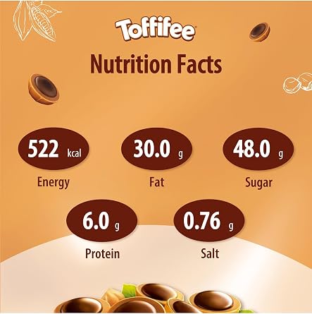 Tofifee Karamel Ve Sütlü Çikolata Kaplı Fındıklı Sütlü Çikolata 125 Gram