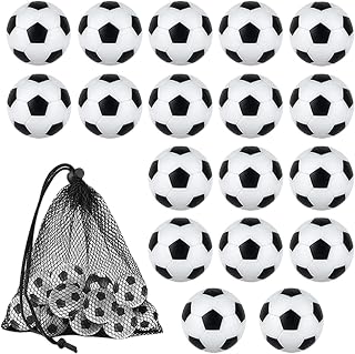 18 pelotas de repuesto de 32 mm para juego de mesa, juego de mesa oficial, máquina de fútbol, parte pequeña de fútbol