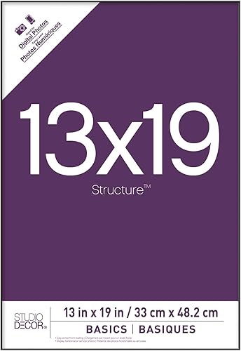 Vista 20 de Paquete de 6: Marco Negro, Basics by Studio Décor®