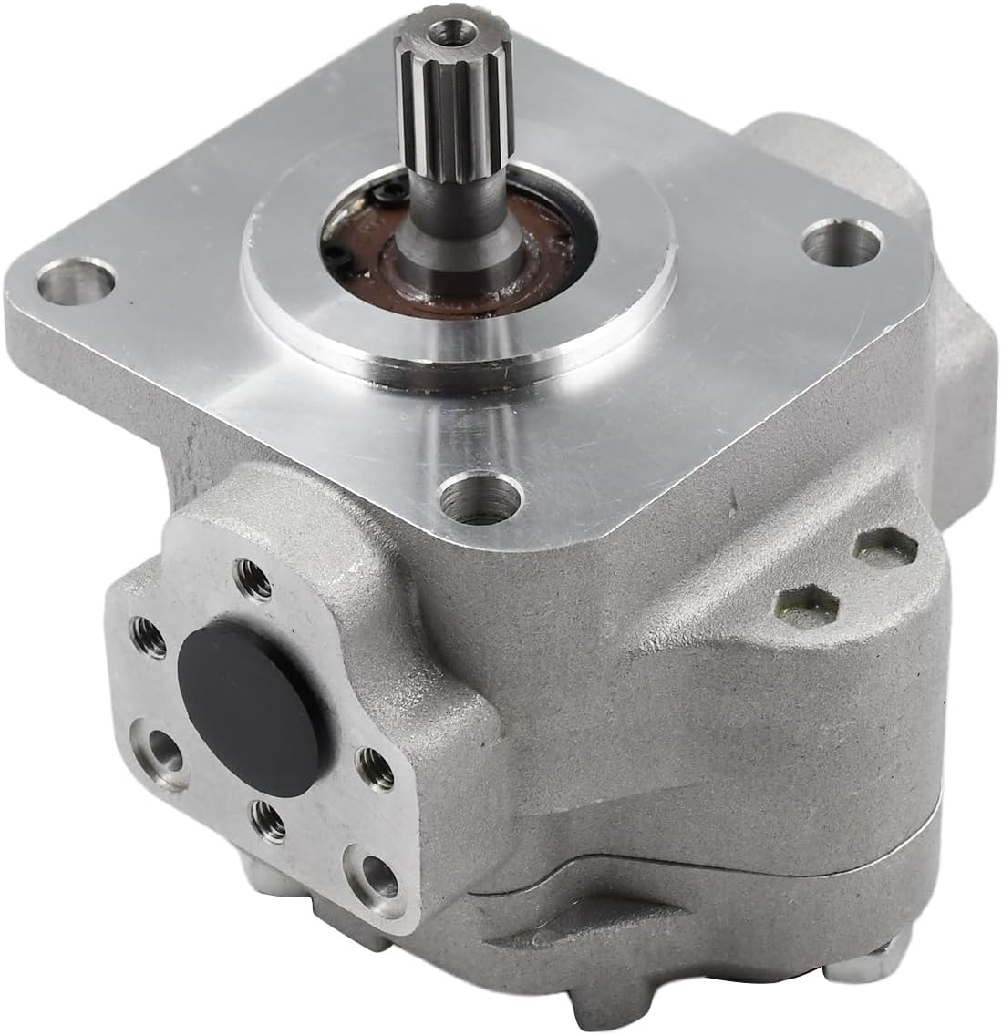 Power Steering Hydraulic Pump AM876753 Compatible with John Deere Tractor 770 790 870 970 990 1070 3005 4005