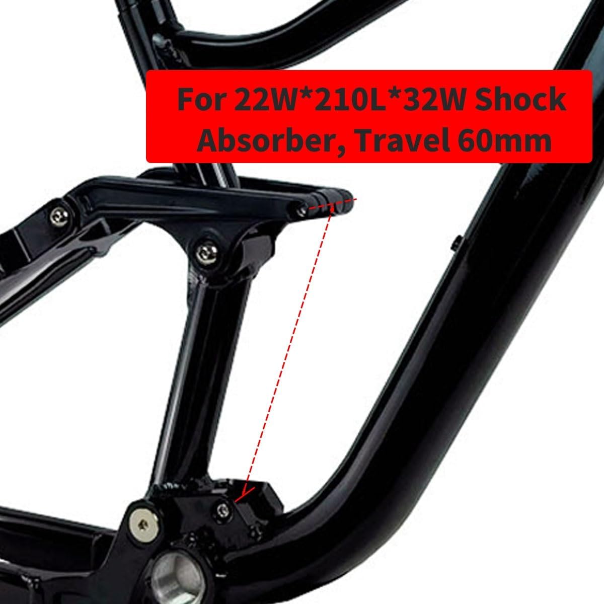 Full Suspension DH/AM Mountain Bike Frame 27.5er 29er Aluminium Alloy Softtail Boost Frame 16" Disc Brake Bike Frame 12 * 148mm Thru Axle Frame(Black B)