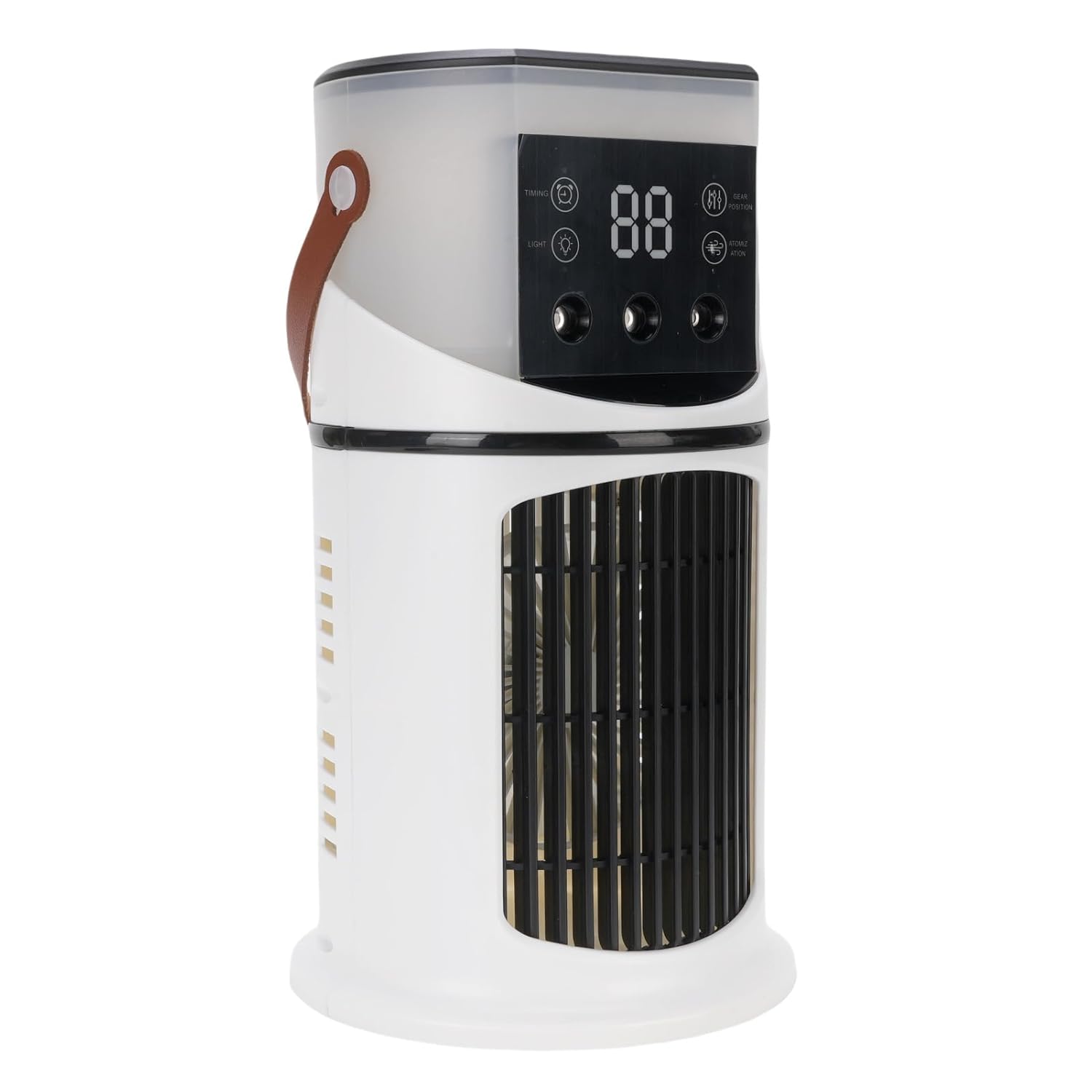 Sanpyl Portable Air Conditioner Desktop Air Cooler Fan with 6 Wind Speed Adjustable Quiet Spray Fan Humidifier for